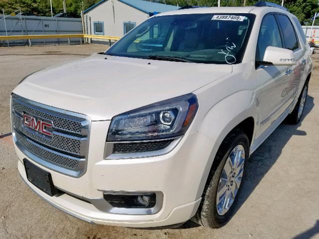 1GKKVTKDXFJ125977 - 2015 GMC ACADIA DEN WHITE photo 2