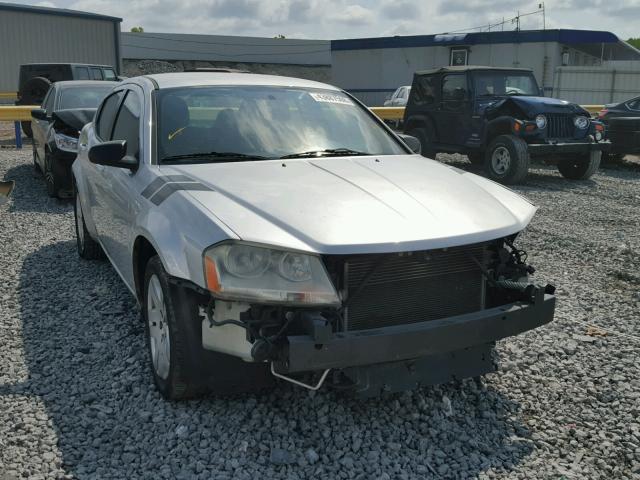 1B3BD4FB3BN588397 - 2011 DODGE AVENGER EX GRAY photo 1