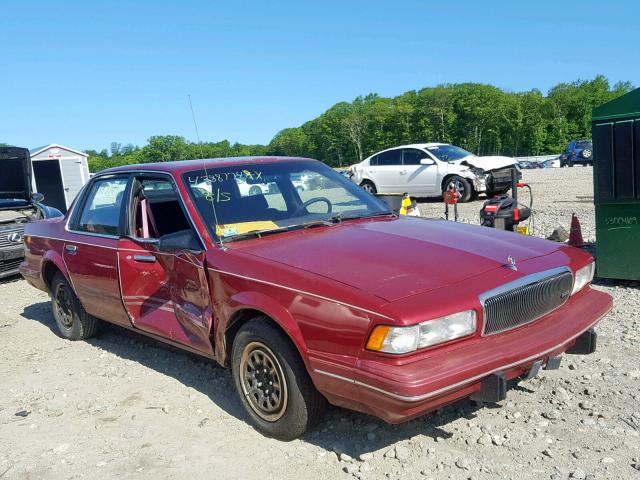 1G4AG55M2S6469515 - 1995 BUICK CENTURY SP RED photo 1