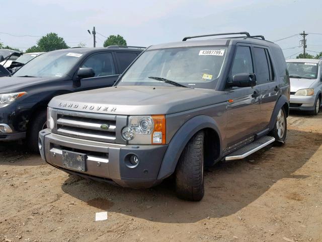 SALAG25448A479173 - 2008 LAND ROVER LR3 HSE CHARCOAL photo 2