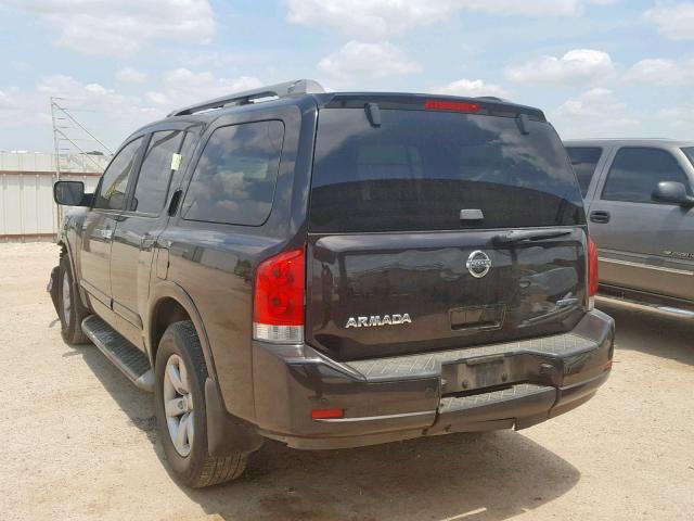 5N1BA0ND6BN609953 - 2011 NISSAN ARMADA SV BLACK photo 3