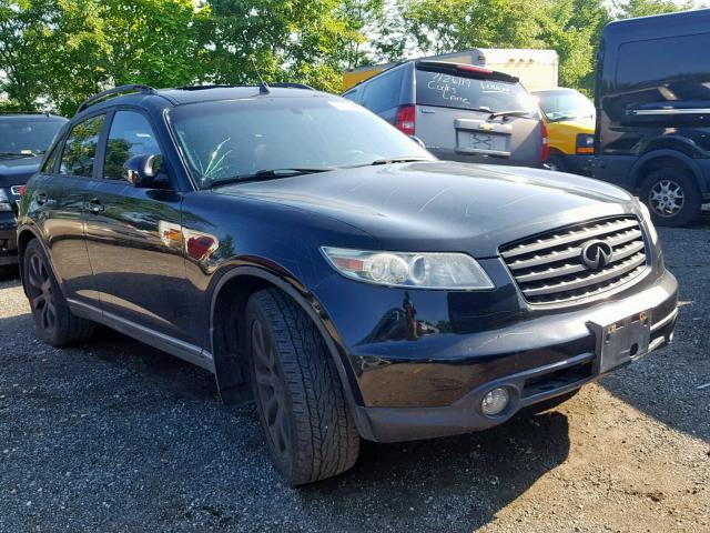 JNRBS08W63X404590 - 2003 INFINITI FX45 BLACK photo 1