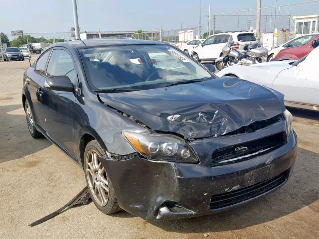 JTKDE167X80271178 - 2008 TOYOTA SCION TC BLACK photo 1
