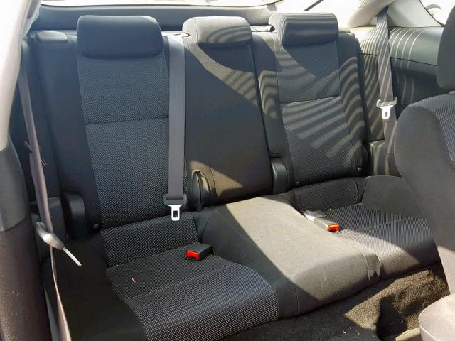 JTKDE167X80271178 - 2008 TOYOTA SCION TC BLACK photo 6