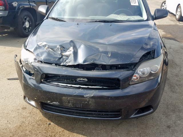JTKDE167X80271178 - 2008 TOYOTA SCION TC BLACK photo 9