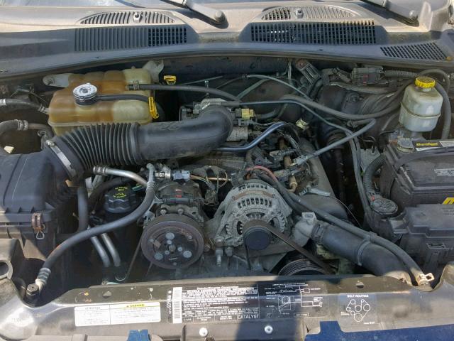 1J4GL38KX5W565982 - 2005 JEEP LIBERTY RE BLUE photo 7