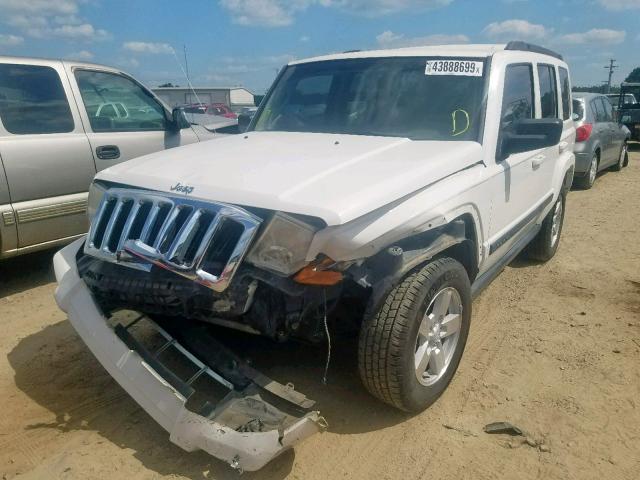 1J8HG48K57C690275 - 2007 JEEP COMMANDER 白色 照片 2