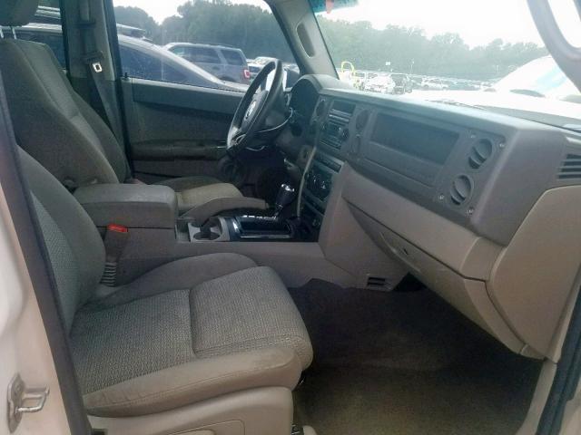 1J8HG48K57C690275 - 2007 JEEP COMMANDER 白色 照片 5