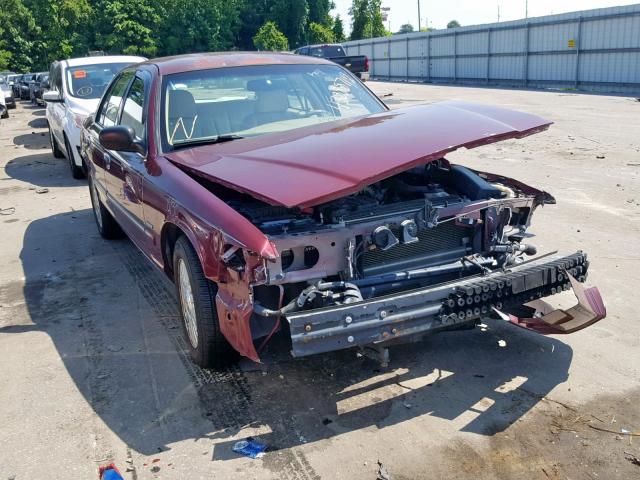 2MEHM75V66X621174 - 2006 MERCURY GRAND MARQ BURGUNDY photo 1