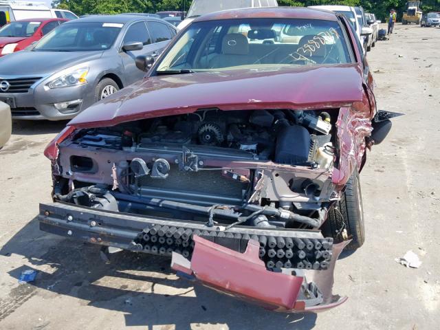 2MEHM75V66X621174 - 2006 MERCURY GRAND MARQ BURGUNDY photo 9