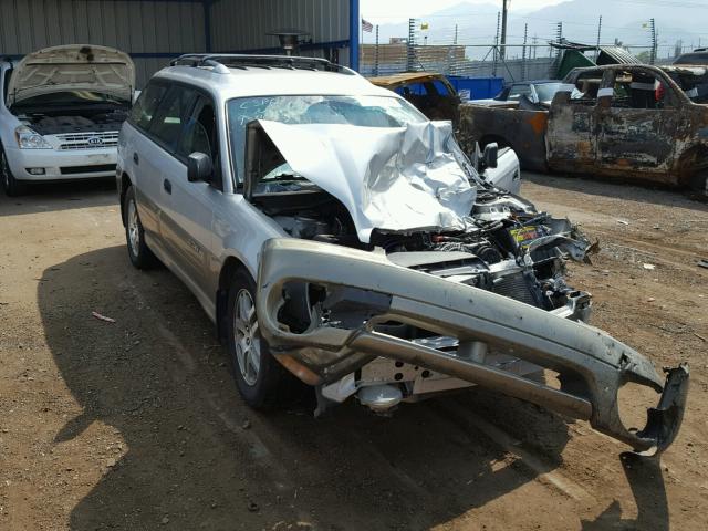 4S3BH675X37615673 - 2003 SUBARU LEGACY OUT SILVER photo 1