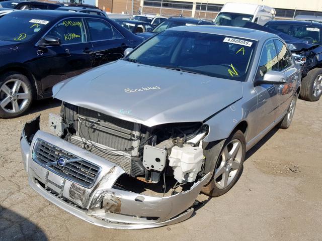 YV1AH992X91104213 - 2009 VOLVO S80 T6 SILVER photo 2