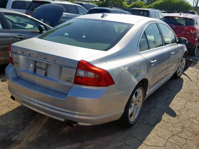 YV1AH992X91104213 - 2009 VOLVO S80 T6 SILVER photo 4