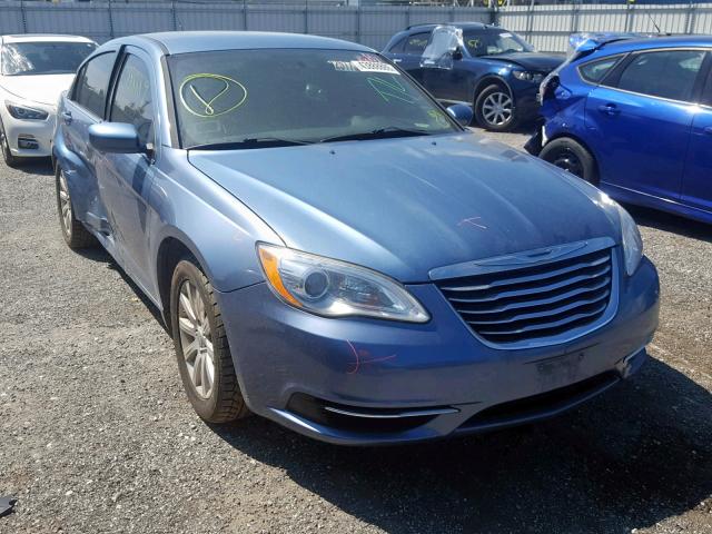 1C3BC1FB6BN539652 - 2011 CHRYSLER 200 TOURIN BLUE photo 1