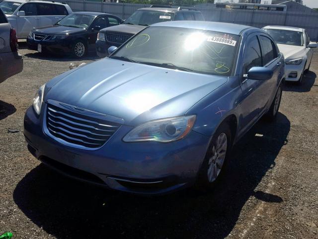 1C3BC1FB6BN539652 - 2011 CHRYSLER 200 TOURIN BLUE photo 2