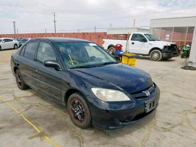 2HGES16475H562563 - 2005 HONDA CIVIC DX BLUE photo 1