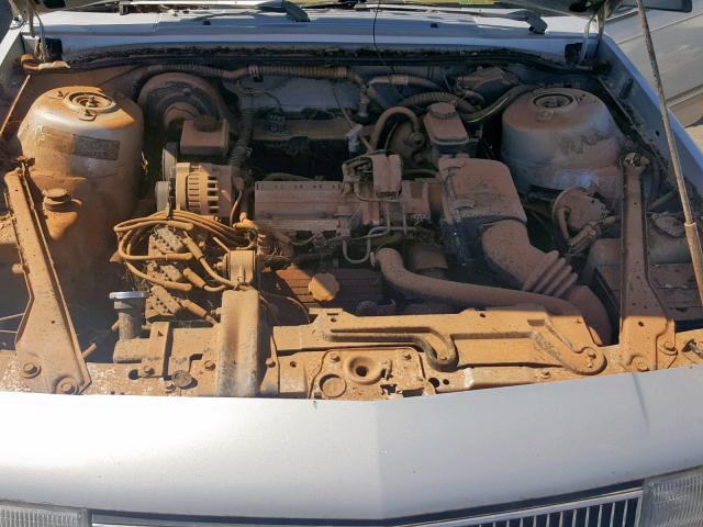 1G3AG54N9P6414842 - 1993 OLDSMOBILE CUTLASS CI SILVER photo 7