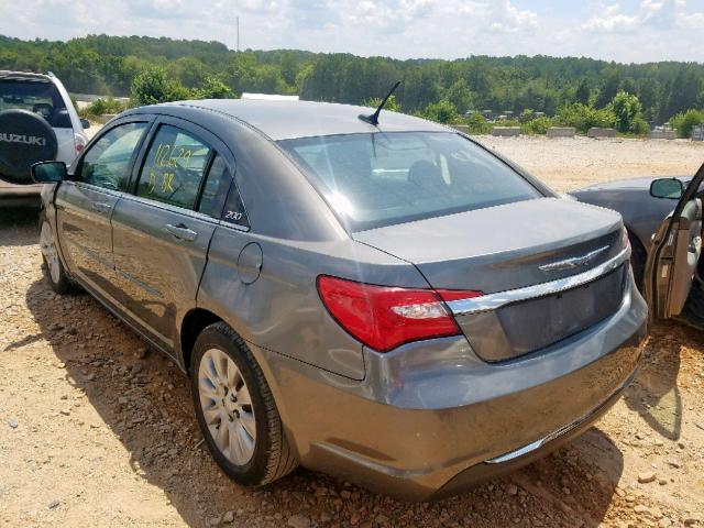 1C3CCBAB3DN636117 - 2013 CHRYSLER 200 LX SILVER photo 3