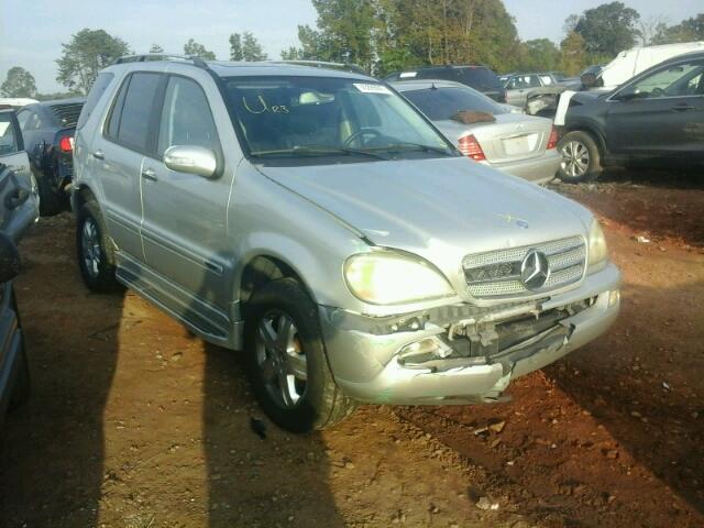 4JGAB57E15A560989 - 2005 MERCEDES-BENZ ML 350 SILVER photo 1