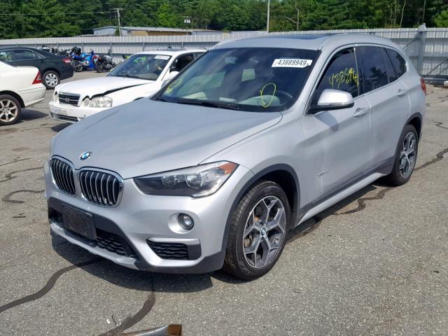 WBXHT3C39GP883540 - 2016 BMW X1 XDRIVE2 SILVER photo 2