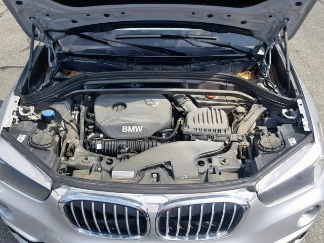 WBXHT3C39GP883540 - 2016 BMW X1 XDRIVE2 SILVER photo 7