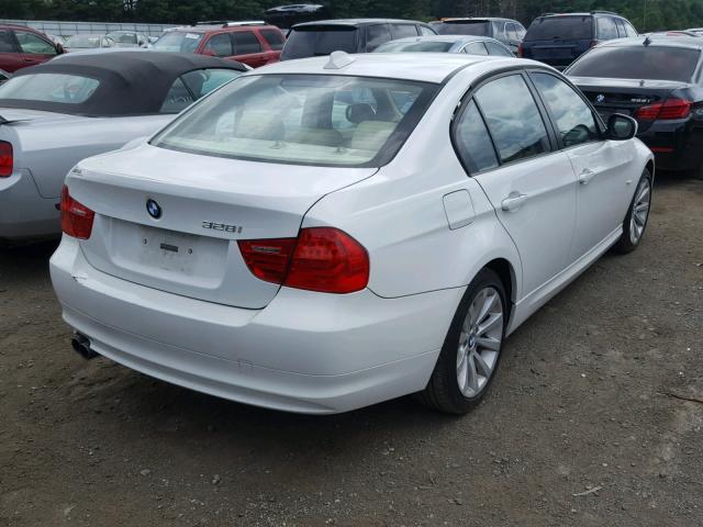 WBAPH5G54BNM77202 - 2011 BMW 328 I SULE WHITE photo 4