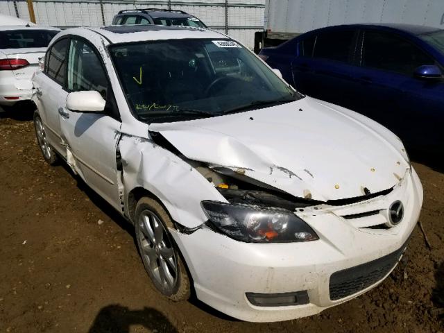 JM1BK323691190812 - 2009 MAZDA 3 S WHITE photo 1