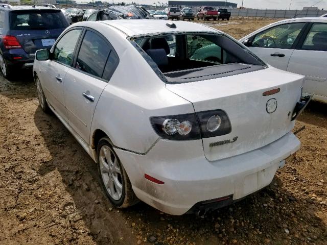 JM1BK323691190812 - 2009 MAZDA 3 S WHITE photo 3