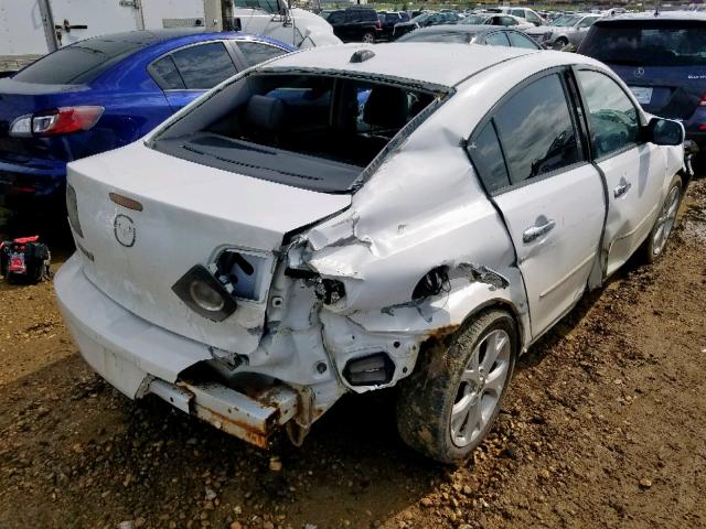 JM1BK323691190812 - 2009 MAZDA 3 S WHITE photo 4