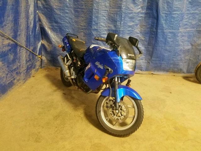 JKAEXMF1X7DA32964 - 2007 KAWASAKI EX250 F BLUE photo 1