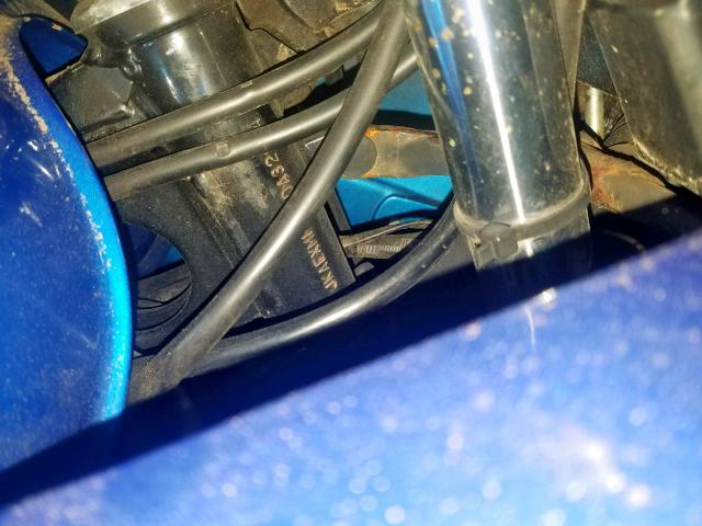 JKAEXMF1X7DA32964 - 2007 KAWASAKI EX250 F BLUE photo 10