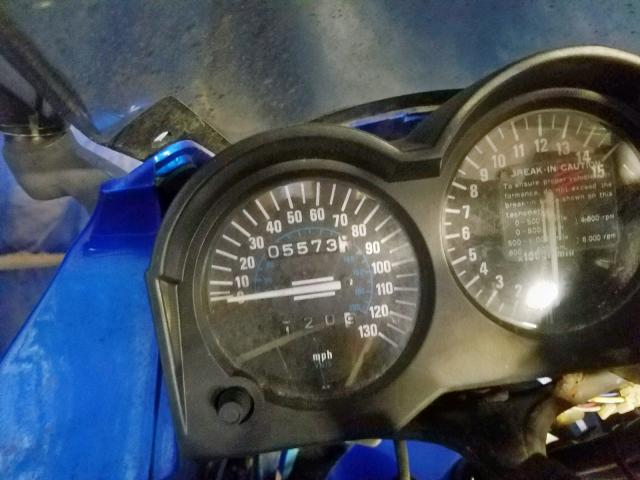 JKAEXMF1X7DA32964 - 2007 KAWASAKI EX250 F BLUE photo 8