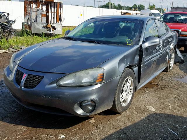 2G2WP542441324887 - 2004 PONTIAC GRAND PRIX GRAY photo 2