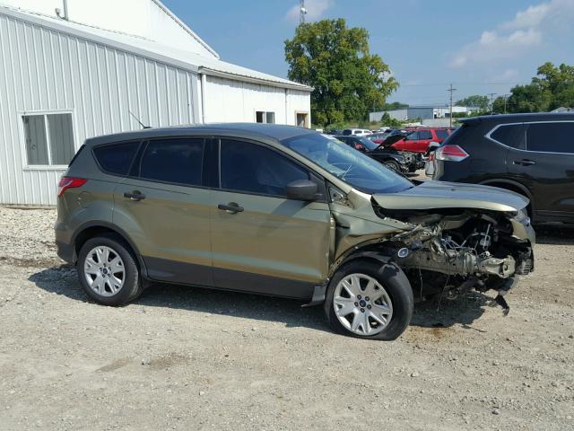 1FMCU0F71DUB52983 - 2013 FORD ESCAPE S GREEN photo 9