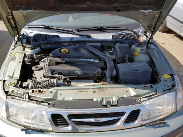 YS3ED58E4Y3056078 - 2000 SAAB 9-5 GREEN photo 7