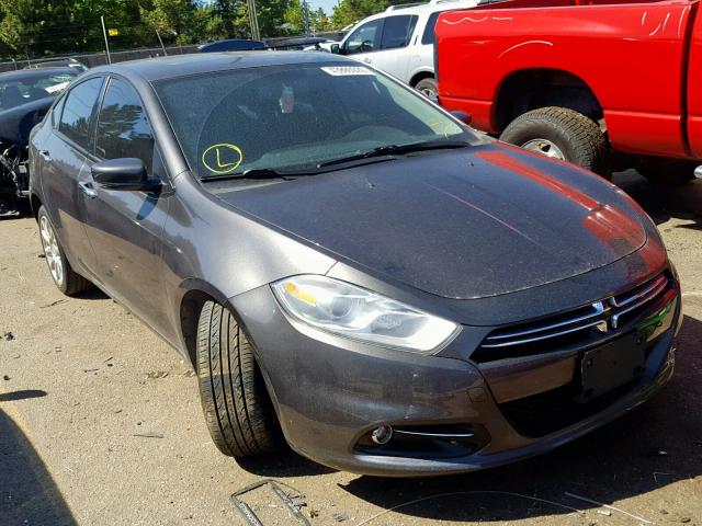 1C3CDFCB5ED907624 - 2014 DODGE DART LIMIT GRAY photo 1