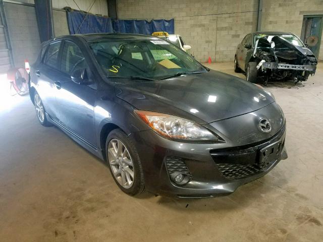 JM1BL1L59C1505546 - 2012 MAZDA 3 S GRAY photo 1