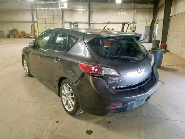 JM1BL1L59C1505546 - 2012 MAZDA 3 S GRAY photo 3