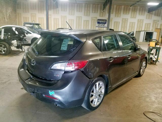 JM1BL1L59C1505546 - 2012 MAZDA 3 S GRAY photo 4