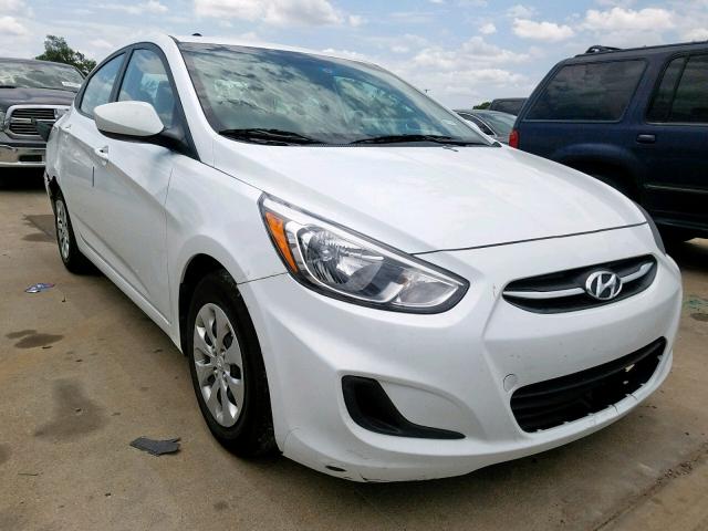 KMHCT4AE1HU234797 - 2017 HYUNDAI ACCENT SE WHITE photo 1