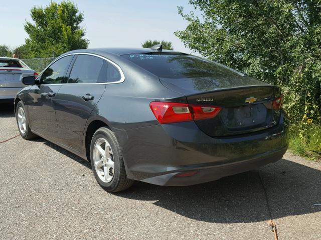 1G1ZB5ST2HF116274 - 2017 CHEVROLET MALIBU LS 石墨色 照片 3