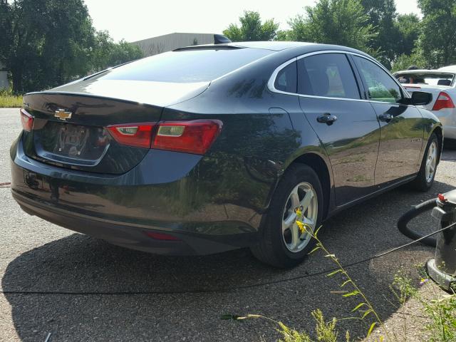 1G1ZB5ST2HF116274 - 2017 CHEVROLET MALIBU LS 石墨色 照片 4