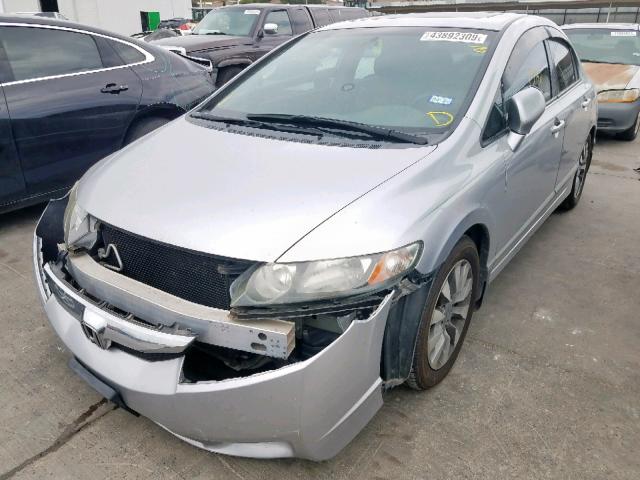 2HGFA1F96AH312180 - 2010 HONDA CIVIC EXL 银色 照片 2