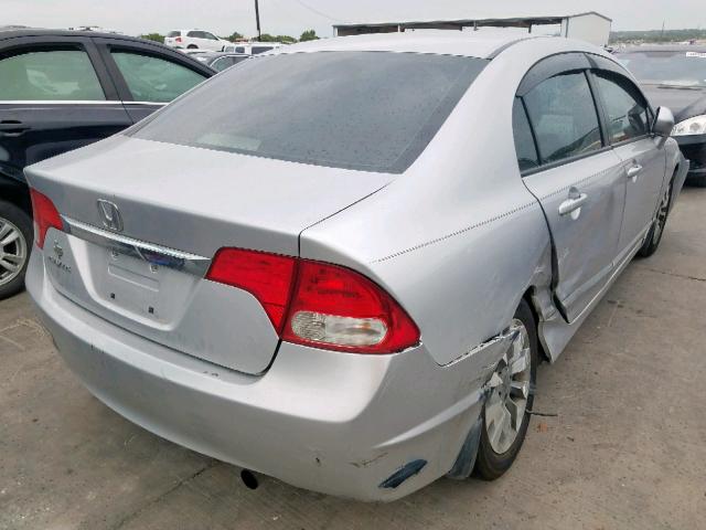 2HGFA1F96AH312180 - 2010 HONDA CIVIC EXL 银色 照片 4