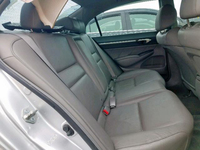 2HGFA1F96AH312180 - 2010 HONDA CIVIC EXL 银色 照片 6