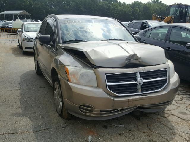 1B3HB48B67D127978 - 2007 DODGE CALIBER SX TAN photo 1