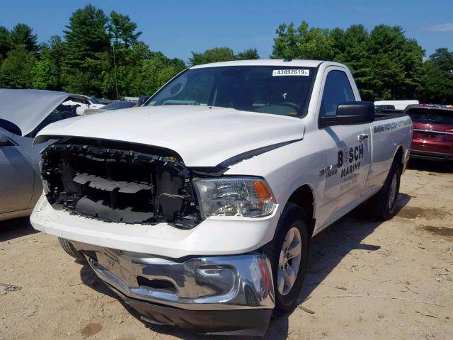 3C6JR7ET4GG168890 - 2016 RAM 1500 SLT WHITE photo 2