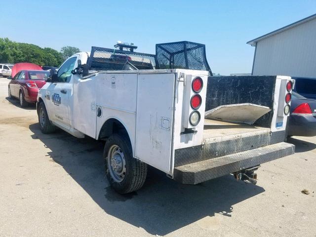 3C6LD4AT9CG173525 - 2012 DODGE RAM 2500 S თეთრი ფოტო 3