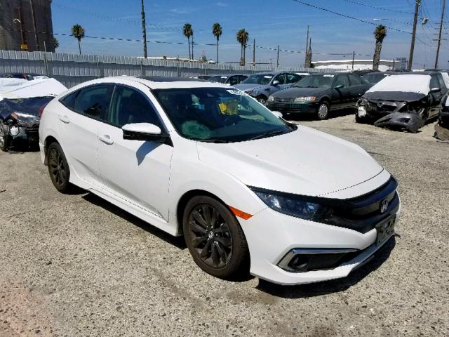 JHMFC1F7XKX009051 - 2019 HONDA CIVIC EXL Mavi foto 1