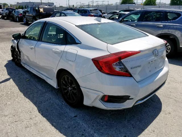 JHMFC1F7XKX009051 - 2019 HONDA CIVIC EXL Mavi foto 3